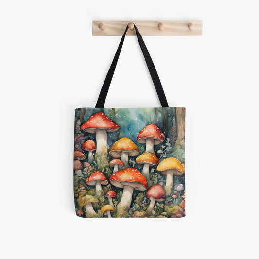 Whimsical Forest Reverie - All Over Print Tote Bag